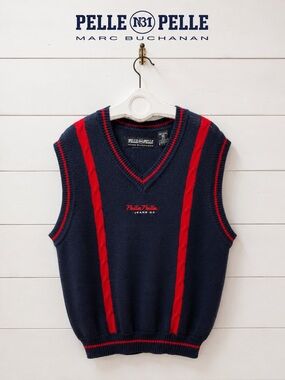 Vintage Pelle Pelle Marc Buchanan Sweater Vest – M